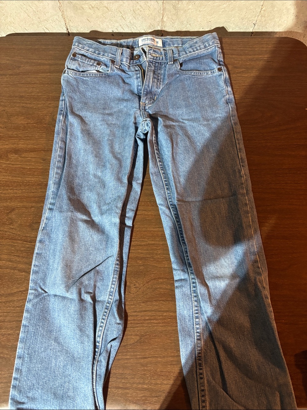 urban pipeline Blue Denim Mid-Rise Jeans